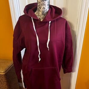 Ladies Long Hoodie